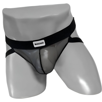 Suspensorio de Rejilla Negro L/XL imagen 1