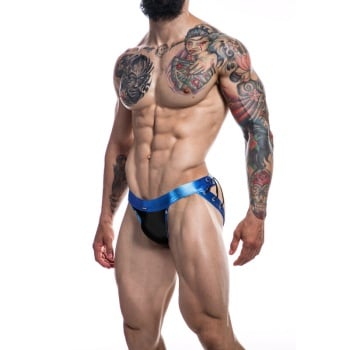 Jockstrap Cuero Azul imagen 1