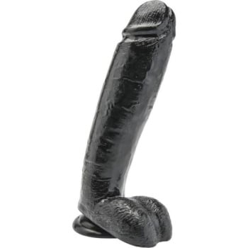 Dildo Negro de 25.5 cm