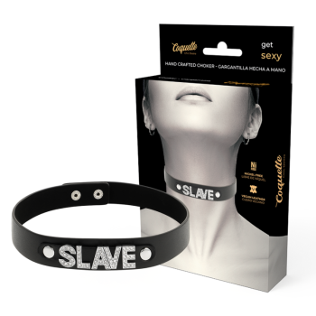 Choker Cuero Vegano - Slave imagen 1