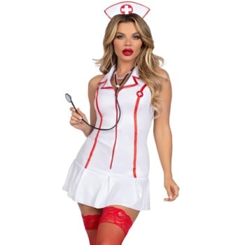 Vestido de Enfermera Blanco imagen 1