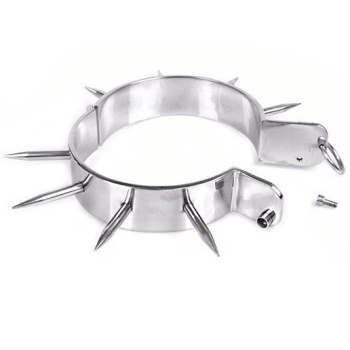 Collar de sumisión con puntas BDSM