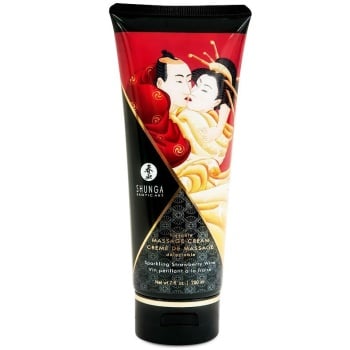 Crema de Masaje Shunga Fresas con Champagne imagen 1