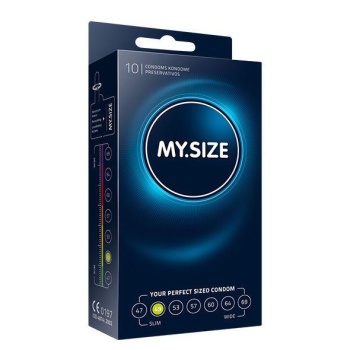 MY SIZE preservativos naturales 49mm 10uds