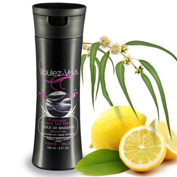 Aceite de Masaje Estimulante Limón y Eucalipto imagen 1