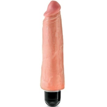 Pene con vibrador blanco 20 cm