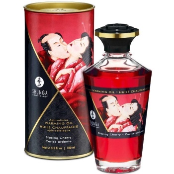 Aceite de Masaje Shunga Cereza Ardiente imagen 1