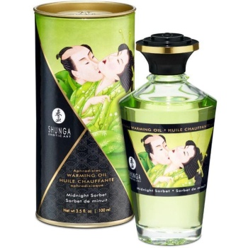 Shunga Aceite de Masaje Té Verde imagen 1