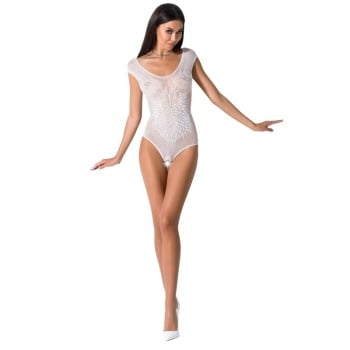 Conjunto Lencería Body Semitransparente con Encaje