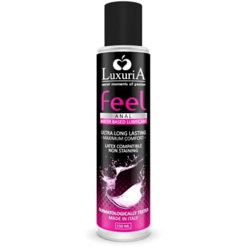 luxuria feel lubricante base agua anal 150 ml imagen 1