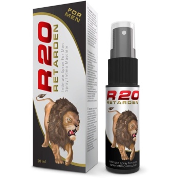 R20 Retardante Masculino Efecto frio 20 ml