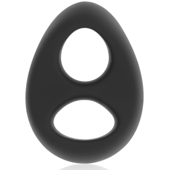 Anillo Flexible Pene y Testículos PR13 NEGRO