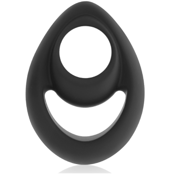 Anillo Flexible Pene y Testículos PR14 NEGRO