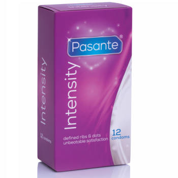 Pasante Intensity Preservativos Puntos y Estrias