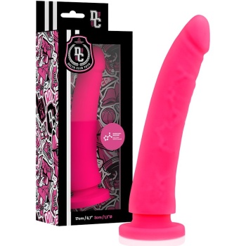 Dildo ROSA SILICONA MEDICA 17 X 3CM