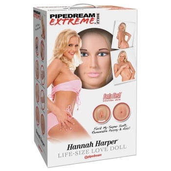 Muñeca Hinchable Hannah Harper Extreme Dollz