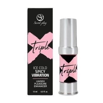 Gel Estimulante Unisex Triple X – SecretPlay 15 ml