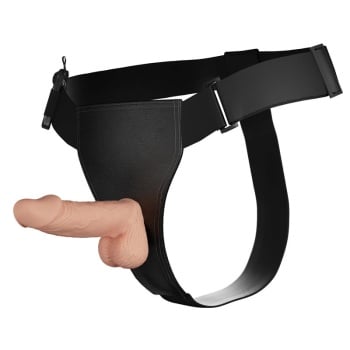 Arnés con Pene Vidrador de 19 cm