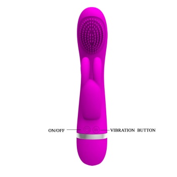 Vibrador Compacto Recargable 14 cm