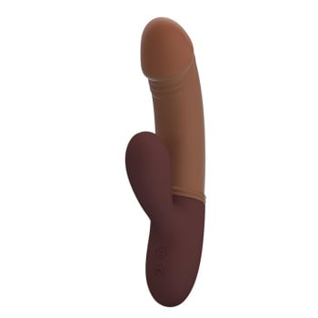 Vibrador Realista con Succionador de Clítoris