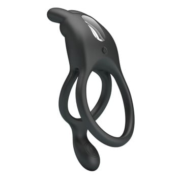 Anillo Vibrador Doble Recargable