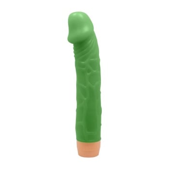 Pene Vibrador Verde 22.5cm