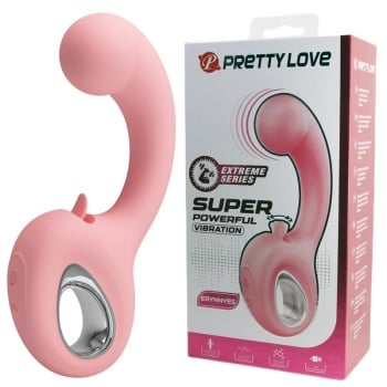 Vibrador Punto G con Efecto Lamido