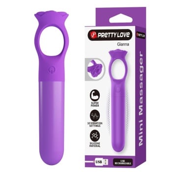 Pene Vibrador Recargable 20cm