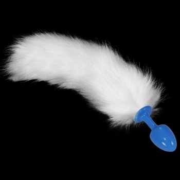 Plug Anal Azul con Cola