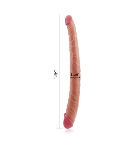 Pene consolador con doble cabeza