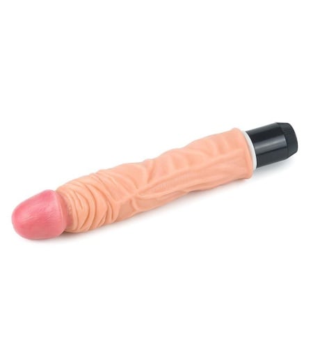 Vibrador sin testículos realista 19 cm