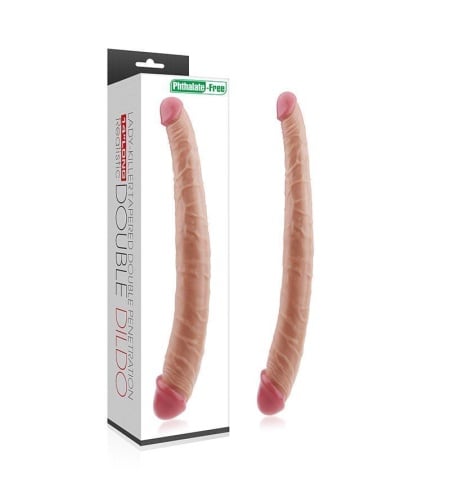 Pene consolador con doble cabeza