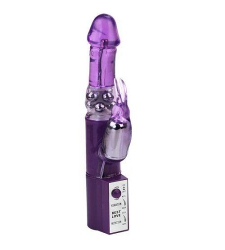 Vibrador con estimulador de clitoris