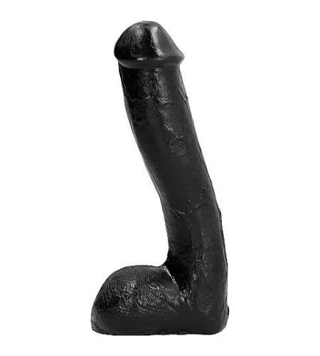 All Black Dildo 23 cm