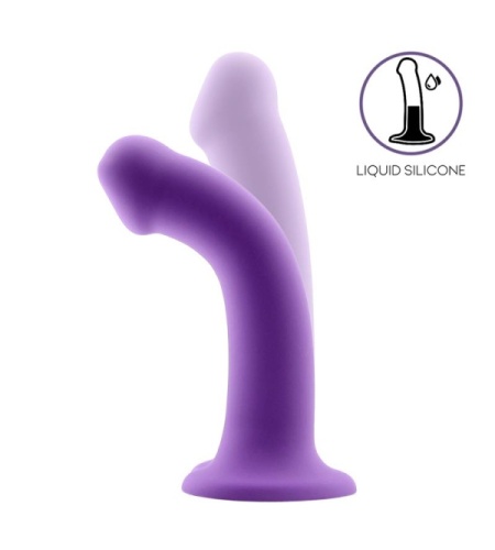Dildo con ventosa muy Flexible de Silicona