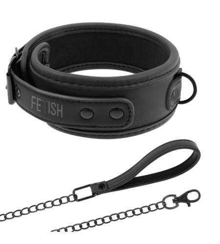 Collar para sumisos Cuero Vegano