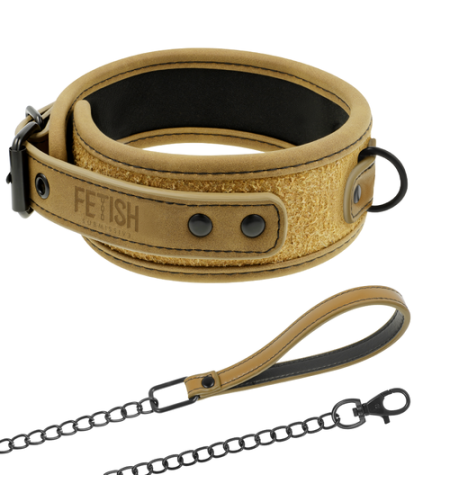Collar Bondage de Cuero Vegano