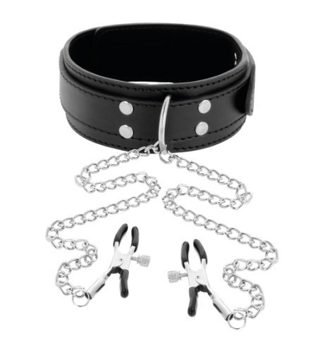 Collar con Pinzas para pezones