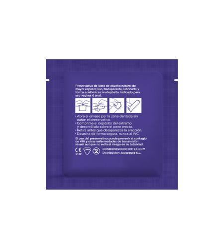 Condones confortex extra seguros