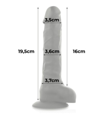 pene negro 19 cm