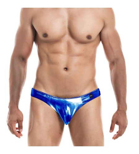 Calzoncillo Azul Corte Bajo imagen 1