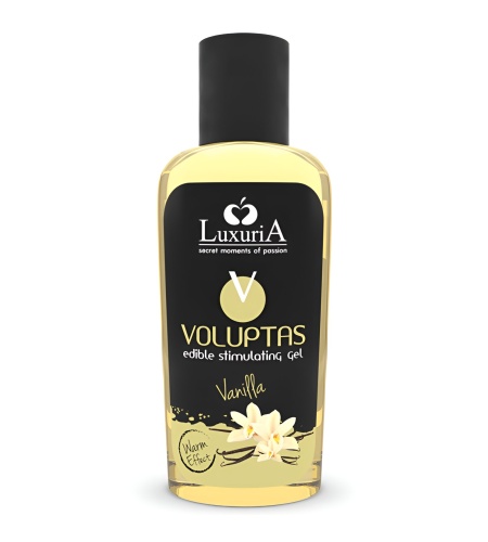 gel estimulante comestible efecto calor - vainilla 100 ml