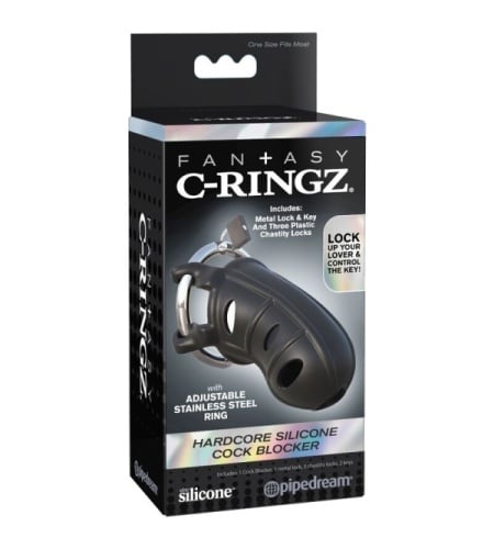 C-RINGZ EXTREME JAULA PENE SILICONA