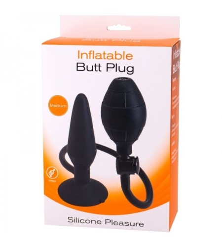 Plug Anal Hinchable con Bomba Talla M