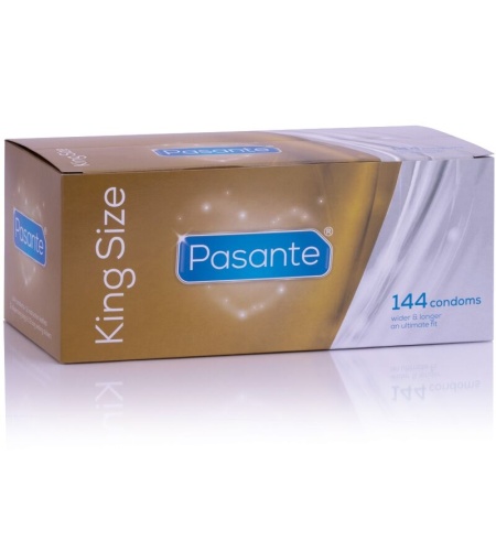 Pasante - Preservativos King Más Largos Y Anchos Caja 144 Unidades