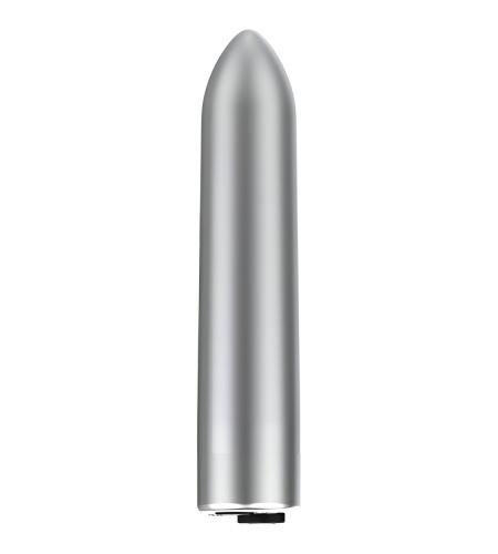 Bala Vibradora 10 Modos Vibracion Silver