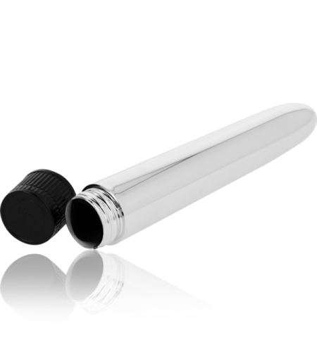 Vibrador Clasico Plateado 17.5 Cm