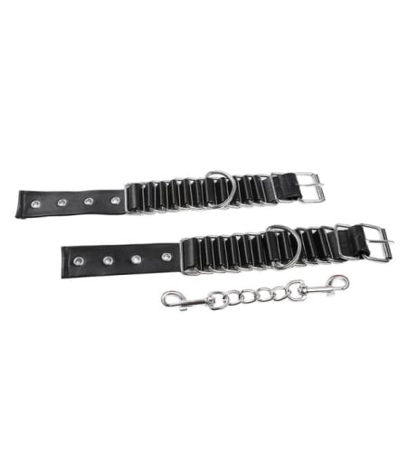 Esposas Metal y Cuero Vegano