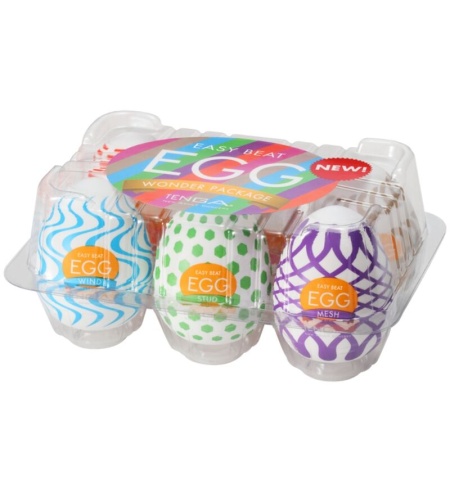 Tenga Wonder Pack 6 Huevos Masturbadores