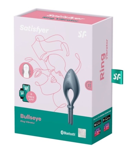 Satisfyer Bullseye Anillo Vibrador - Gris